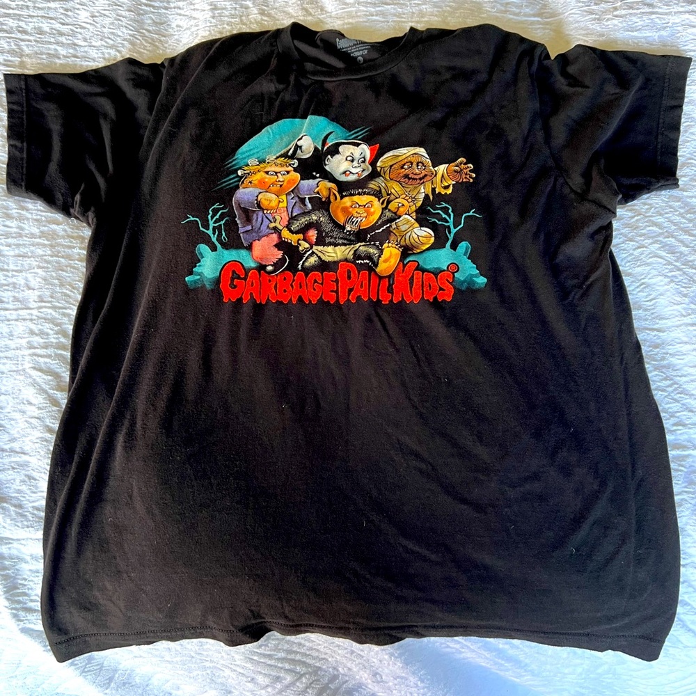 Garbage Pale Kids Black t-shirt Mens (large) good condition!